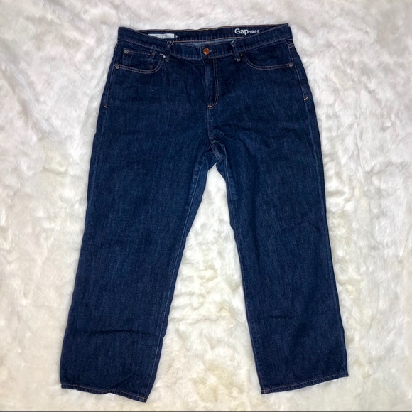 Gap 1969 Original Wide Leg Crop Jeans - Picture 2 of 7